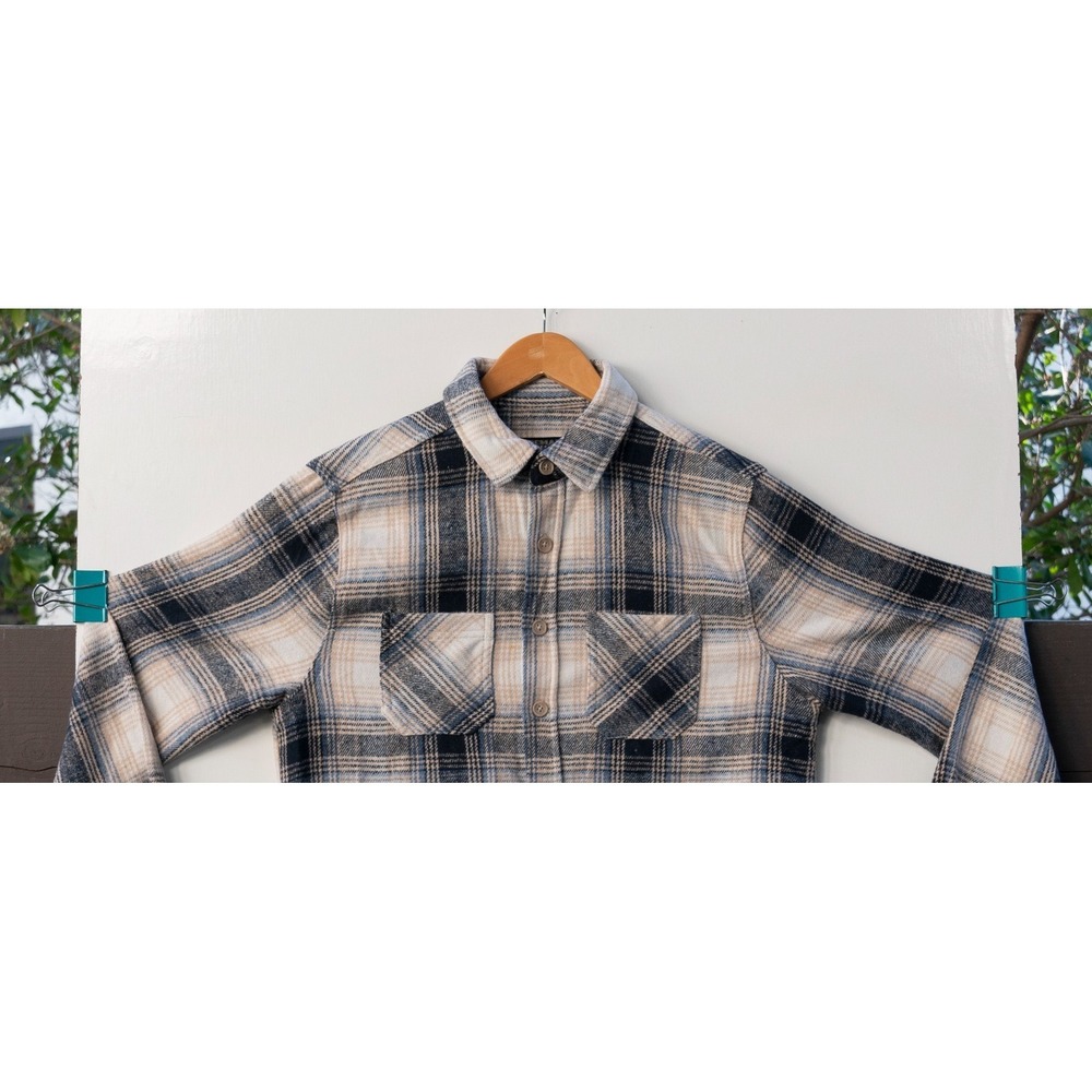 NWOT Brooklyn Cloth MFG. Co Shacket Jacket Flannel Size S - Picture 2 of 9